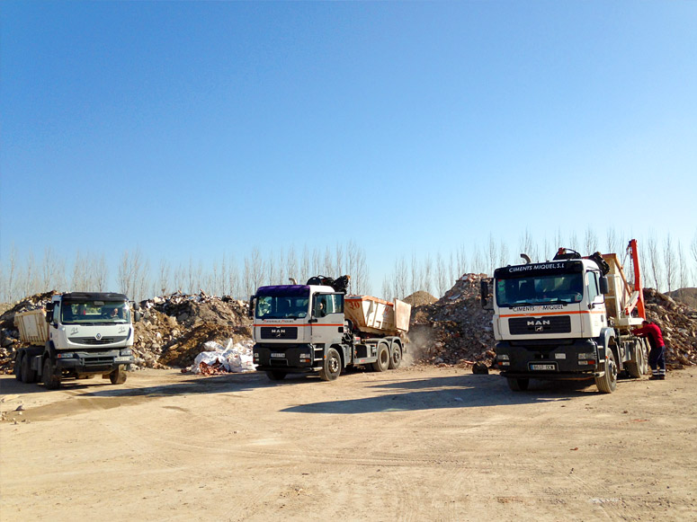 Usine de recyclage